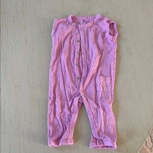 Kyte BABY Bubblegum short sleeve romper